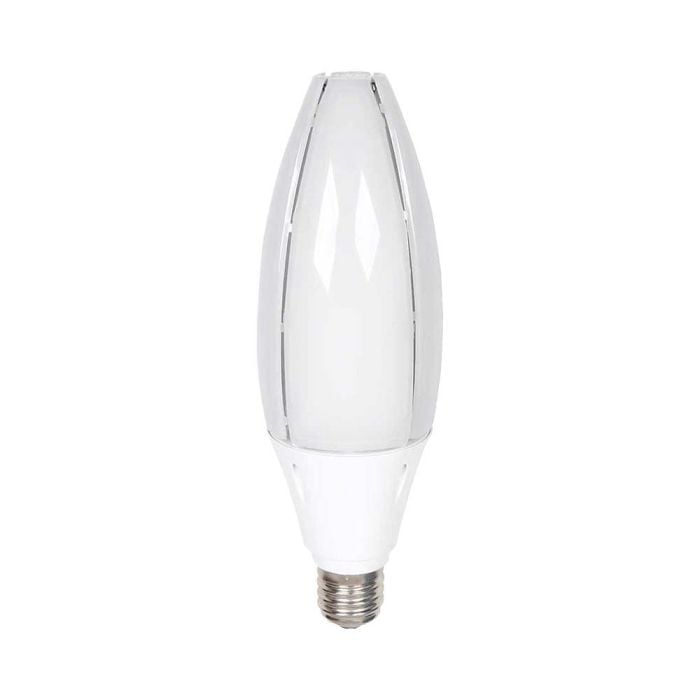 Bombilla LED V-TAC - Samsung - Oliva - Soporte E40 - IP20 - Blanca - 60W - 6500 Lúmenes - 6500K