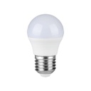 Bombilla LED V-TAC - Golf - Soporte E27 - IP20 - Blanca - 4.5W - 470 Lumens - 6500K