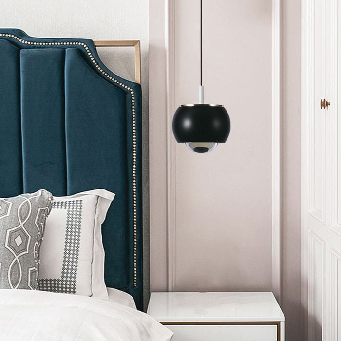 V-TAC Luz de Techo de Diseño - IP20 - Cuerpo Negro - 9W- 1000 Lumens - 4000K