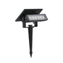 Luz Solar para Jardín V-TAC - IP65 Impermeable - Negra - 80 Lumens - 3000K