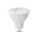 Dicróica LED regulable V-TAC Samsung MR16 Lente 38° IP20 Blanco 6W 445 Lúmenes 3000K