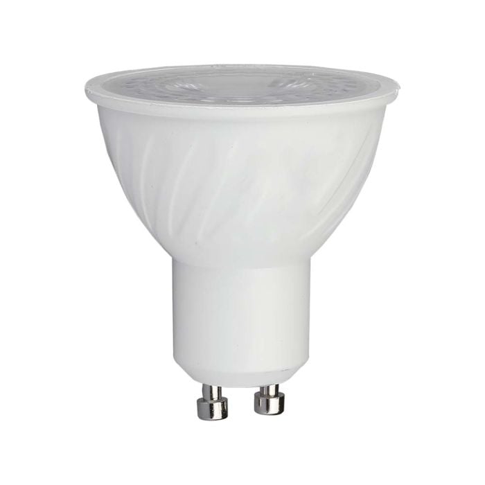 V-TAC LED Dicroica - GU10 - Lente 110° - IP20 - Blanco - 6W - 445 Lumens - 3000K