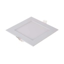 Mini panel LED cuadrado V-TAC - Serie Premium - IP20 - Blanco - 12W - 1160 Lúmenes - 2700K