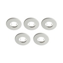 Down Light LED - Push and Lock - Can Bezel Fittings - IP65 - White  - Pack de 5