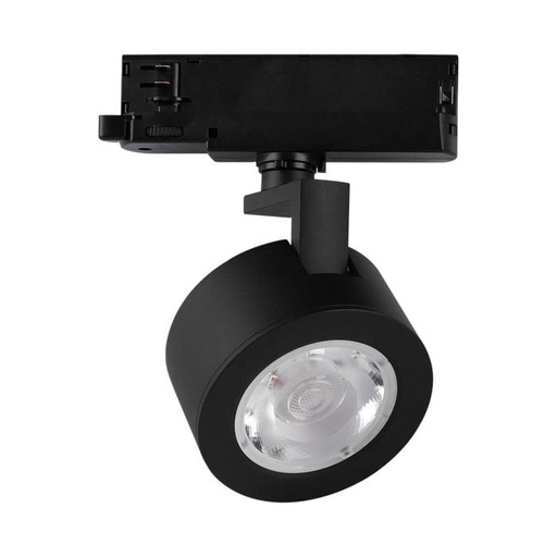 [10371] V-TAC LED COB Foco de carril - IP20 - Negro - 30W - 3000 Lumens - 3IN1