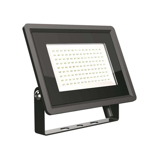 [6723] Proyector LED V-TAC - Clase F - Impermeable IP65 - Negro - 100W - 8700 Lúmenes - 6500K