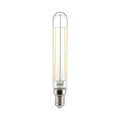 [212701] Bombilla LED V-TAC - Soporte T20 E14 - IP20 - Transparente - 4W - 400 Lumens - 3000K