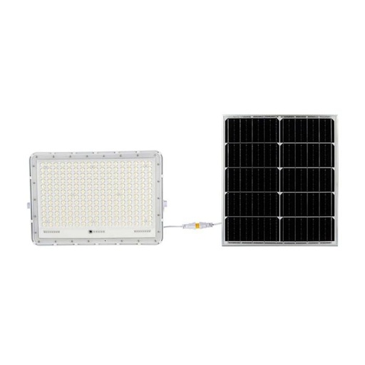 [7847] Proyector Solar V-TAC - IP65 Estanco - Blanco - 30W - 2600 Lúmenes - 6400K