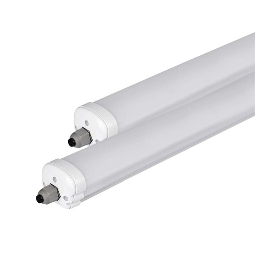 [216284] LED Batten Fitting - Serie G - IP65 Waterproof - White - 36W - 4320 Lumens - 6400K - 120CM - Pack de 2