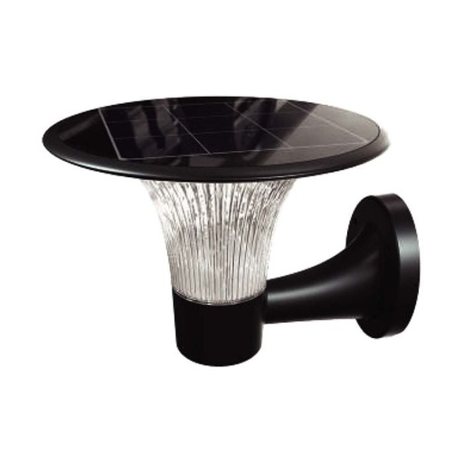 [23004] V-TAC Sensor Solar Luz de Pared - IP65 Impermeable - Negro - 15W- 1900 Lumens - 6000K + 4000K