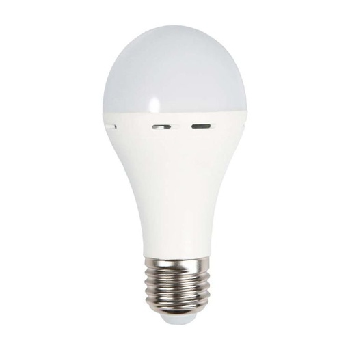 [7010] Bombilla LED V-TAC GLS -  Soporte E27 - Emergencia - IP20 - Blanca - 9W - 720 Lumens - 4000K
