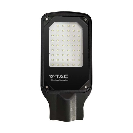[10208] V-TAC LED Slim Farola - IP65 Impermeable - Negro - 50W- 4270 Lumens - 4000K