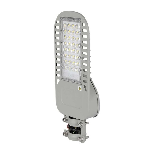 [21959] Farola LED Slim - Samsung - IP65 Impermeable - Gris - 50W - 6850 Lúmenes - 6500K