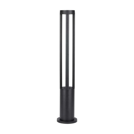 [128333] V-TAC LED Lámpara Bolardo Exterior - IP65 Impermeable - Negro - 10W - 1000 Lumens - 6400K - 80CM