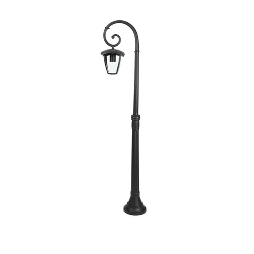 [7060] V-TAC Iluminación exterior - Lámpara de poste - Soporte E27 - IP44 - Negro