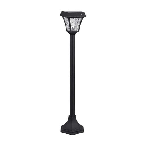 [2891] V-TAC Lámpara Solar para Césped - Impermeable IP65 - Negro Mate - 2W - 110 Lumens - 3IN1 - Negro Mate - Impermeable IP65