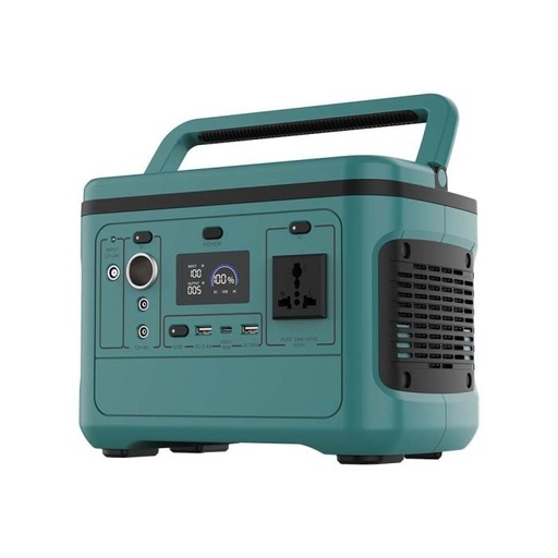 [11442] V-TAC Batería Portátil - Verde - 600W