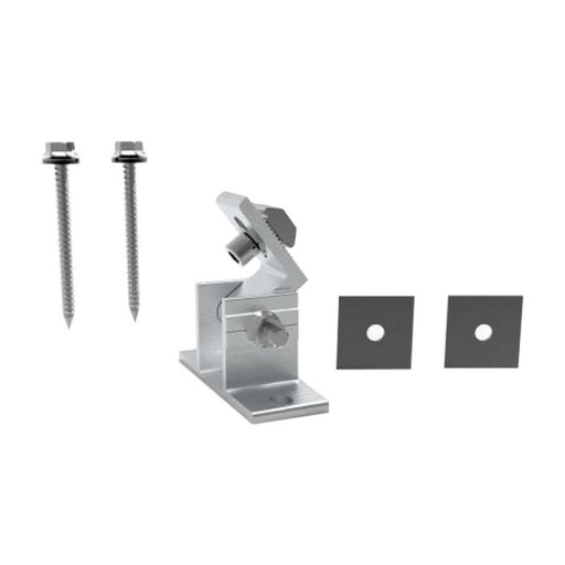 [11417] Paneles Solares V-TAC - Accesorios de Estructura - Juego de Pata Frontal Ajustable - Montaje Solar en Techo