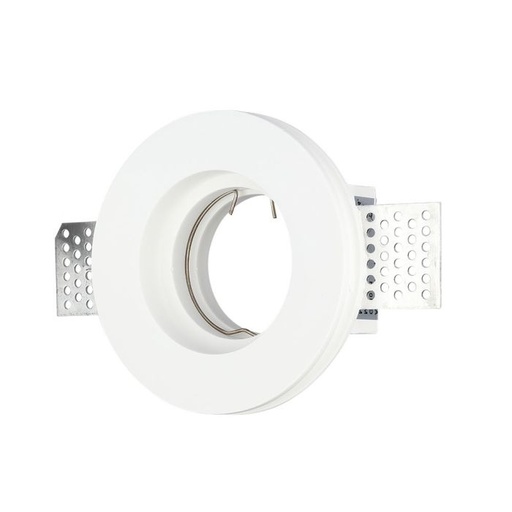 [3652] V-TAC LED Aro redondo - Empotrable - GU10 - IP20 - Blanco