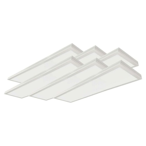 [216625] Paneles LED V-TAC - 120 x 30 Paneles - 110lm/w - IP20 - 40W- 4400 Lumens - 4000K  - Pack de 6