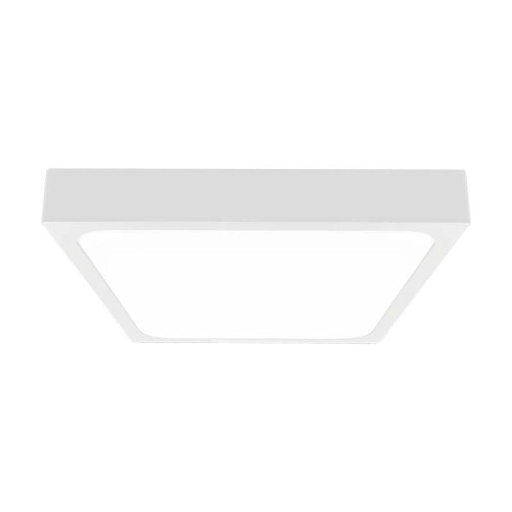 [7632] V-TAC LED Plafón cuadrado - IP44 - Blanco - 30W - 3000 Lumens - 6500K